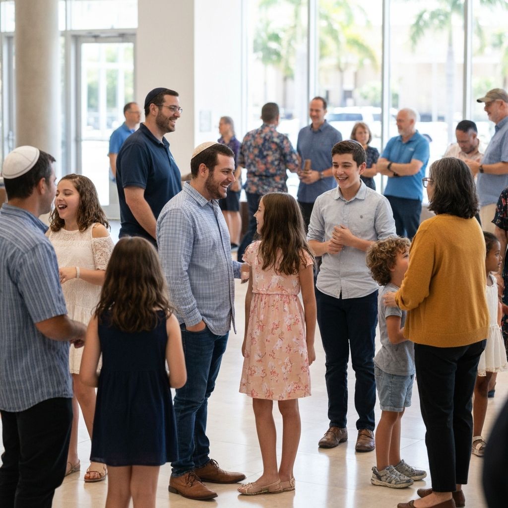 Welcoming community at Downtown Jewish Center Chabad